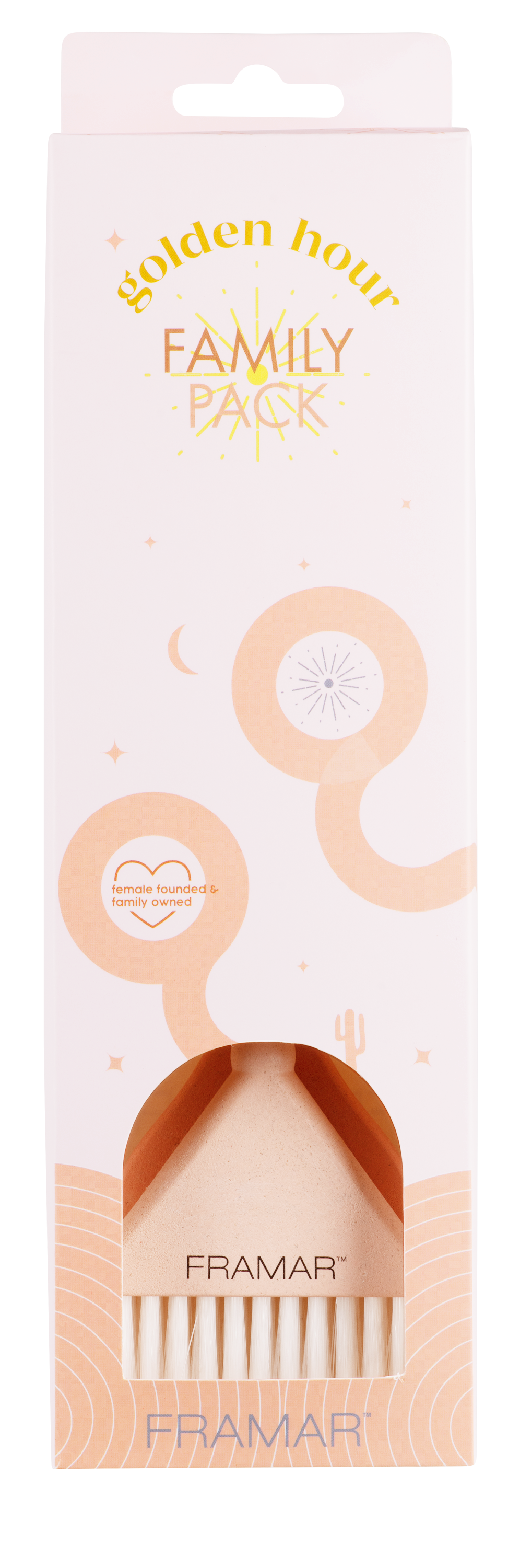 Framar Kleurkwasten Set van 3 Family Pack Golden Hour