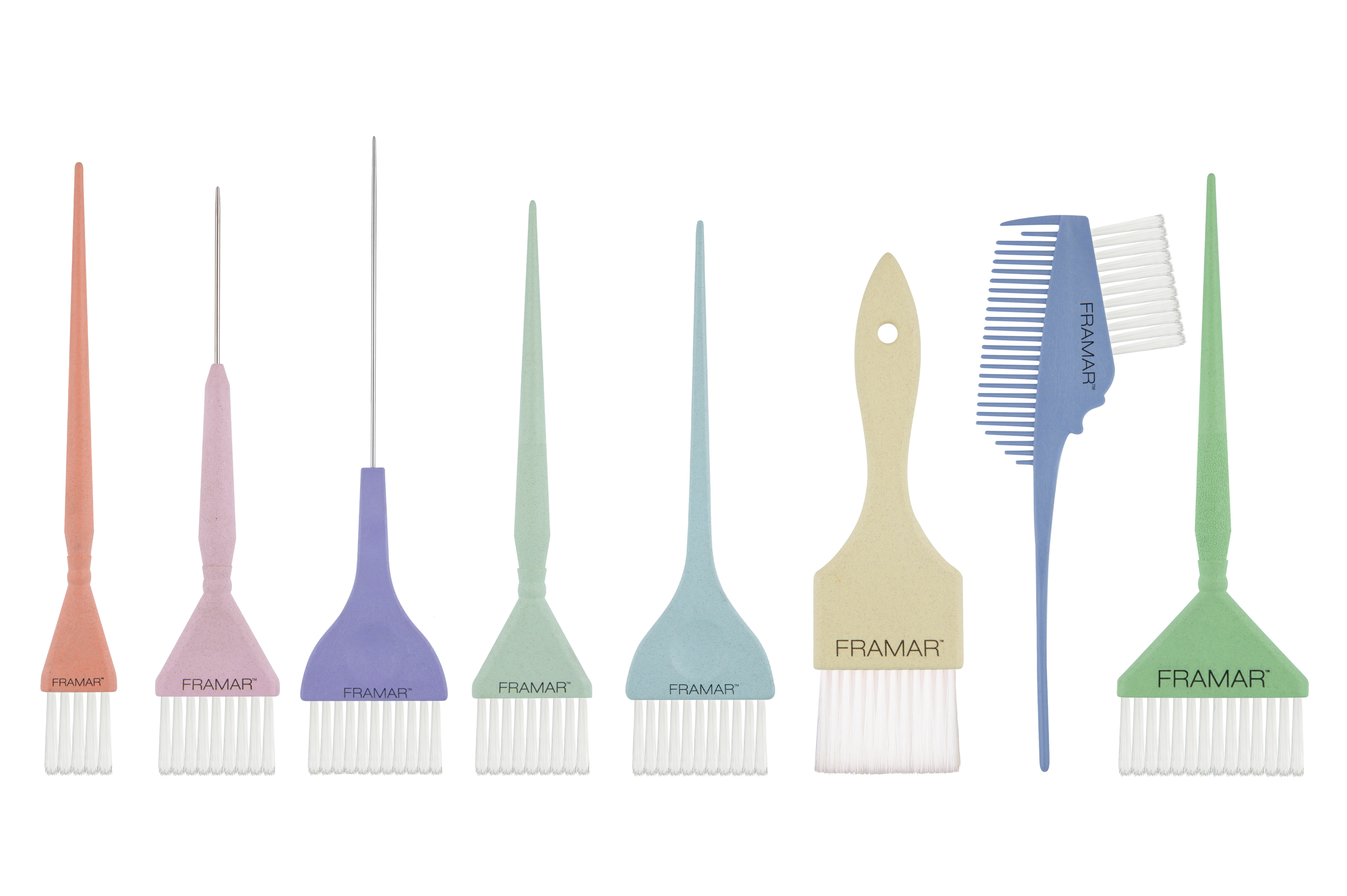 Framar Garden Party Jet Set Kit 'The Tea Party' (Etui met 8 Kwasten)