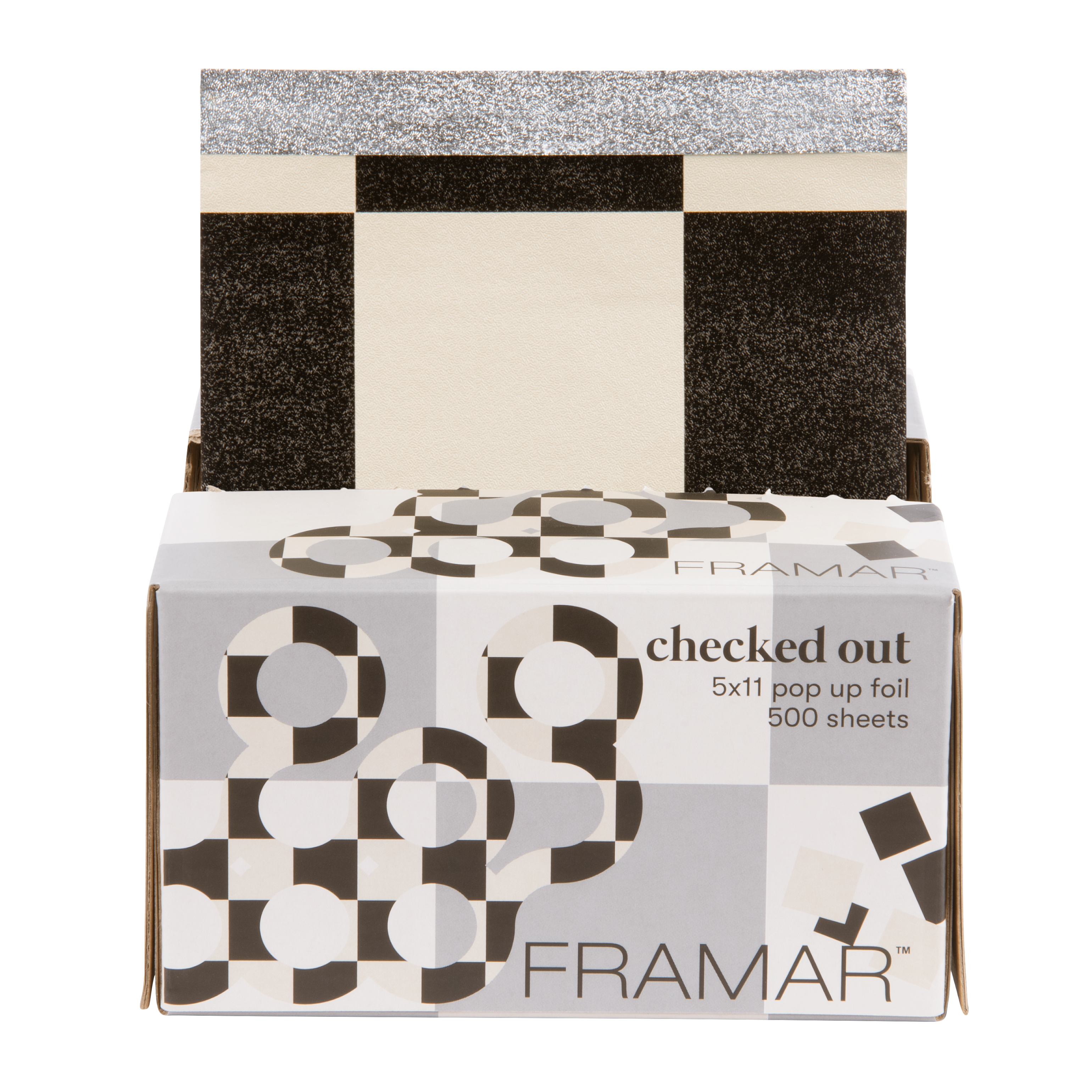 Framar 5x11 Pop-Ups Checked Out 500 Sheets