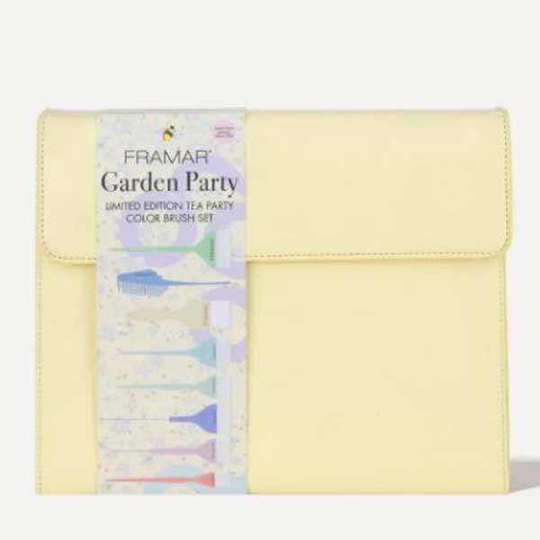 Framar Garden Party Jet Set Kit 'The Tea Party' (Etui met 8 Kwasten)
