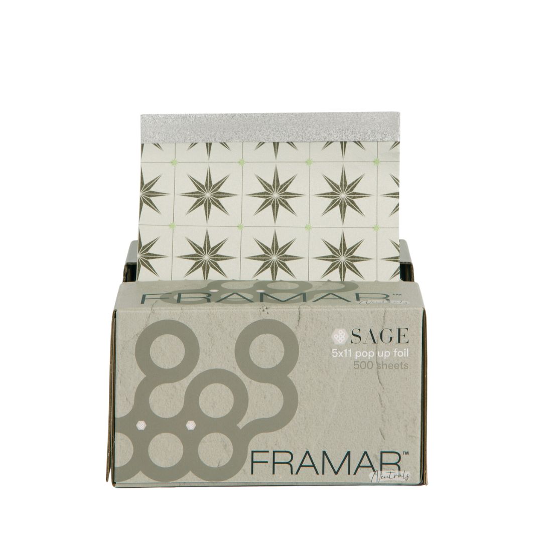 Framar Neutrals Aluminiumfolie Medium Embossed (Reliëf) Pop Ups 12.7 cm x 28 cm 500 st