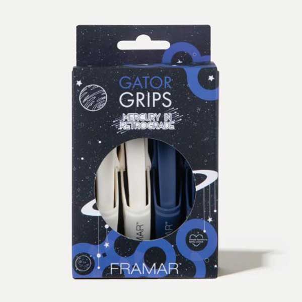 Framar Verdeelclips Set van 4 Gator Grips Mercury In Retrograde