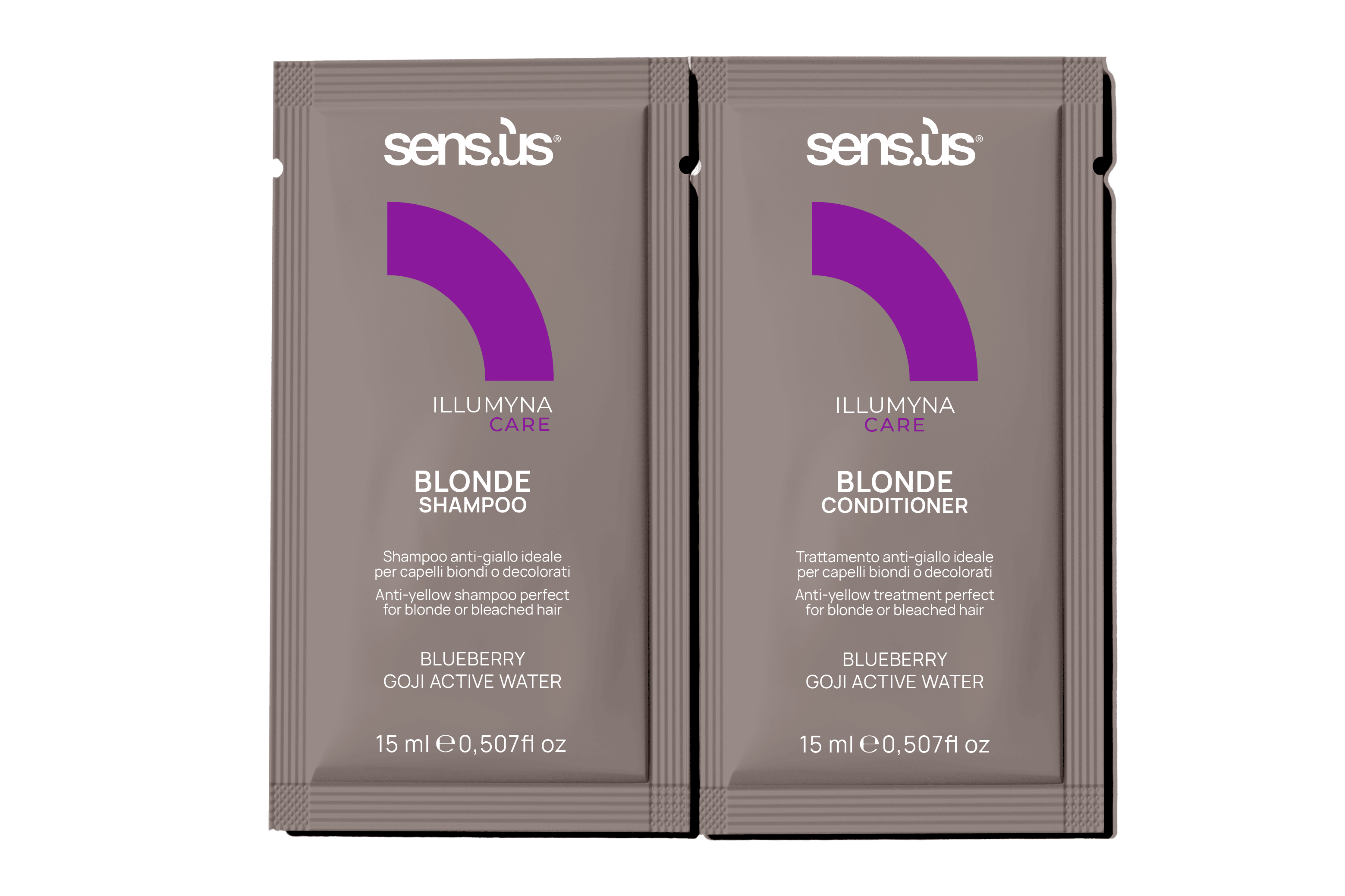 Sens.ùs Illumyna Care Blonde Shampoo + Conditioner
  *15 ml + 15 ml