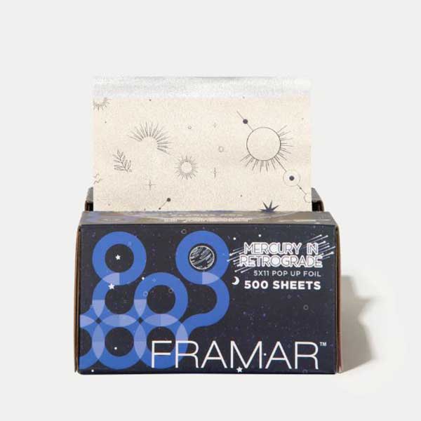 Framar Mercury In Retrograde Aluminiumfolie Medium Embossed (Reliëf) Pop Ups 12.7 cm x 28 cm 500 st