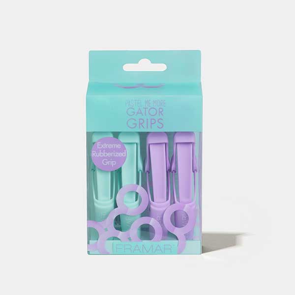 Framar Verdeelclips Set van 4 Gator Grips Pastel Me More