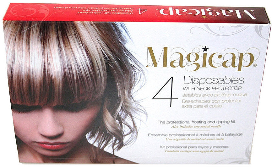 Magicap Wegwerp 4 st Incl. Nekbeschermer + Haaknaald