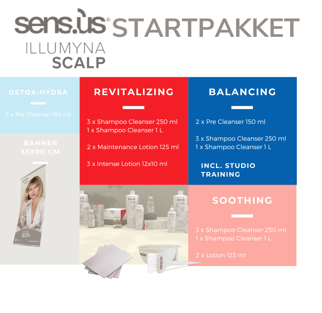 Sens.ùs Illumyna Scalp Startpakket