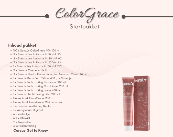 Sens.ùs ColorGrace M3K Startpakket