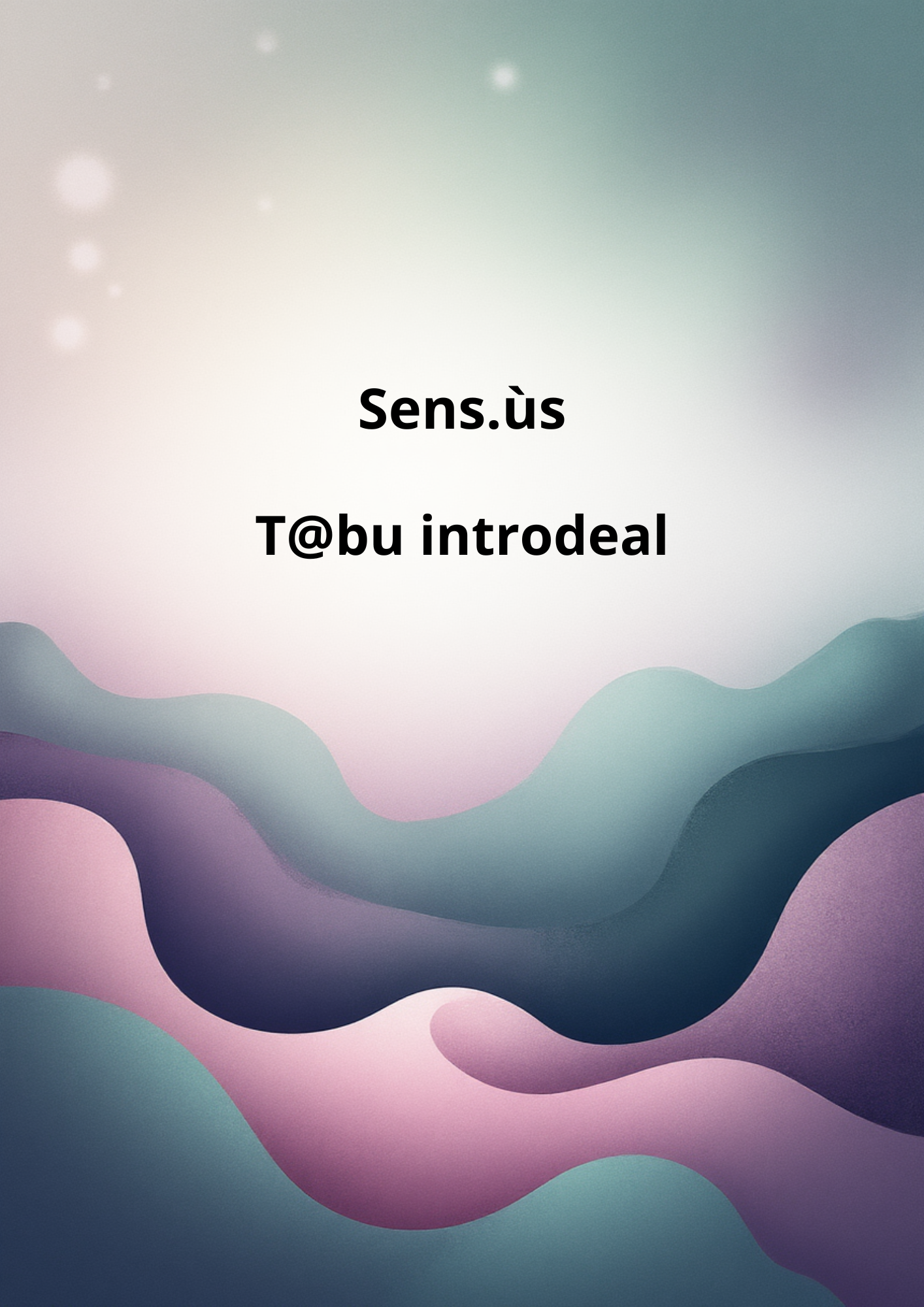 Sens.ùs T@B>U Introdeal