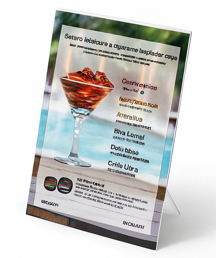 Mowan Cocktail menukaart